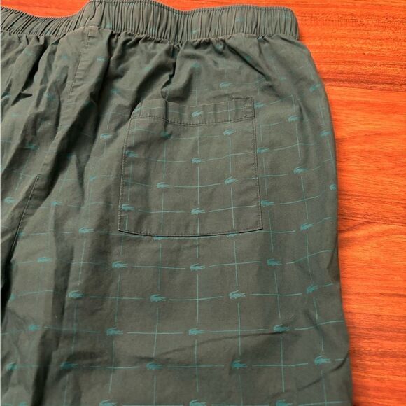 Lacoste green pajama pants - Picture 4 of 7